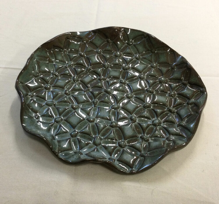 Small Blue Platter