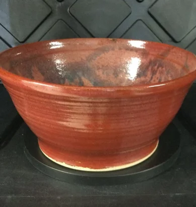 Medium Red and Blue Bowl