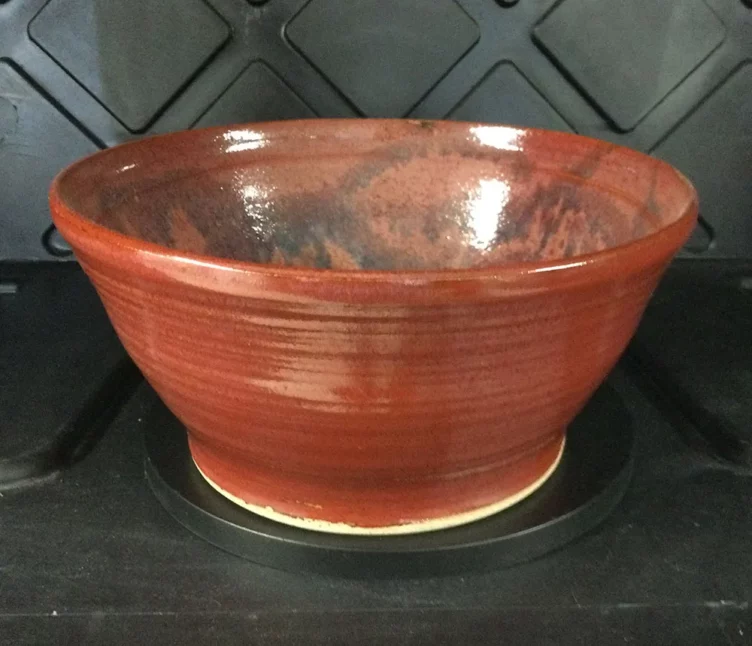 Medium Red and Blue Bowl