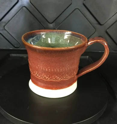 Small Red & Blue Mug