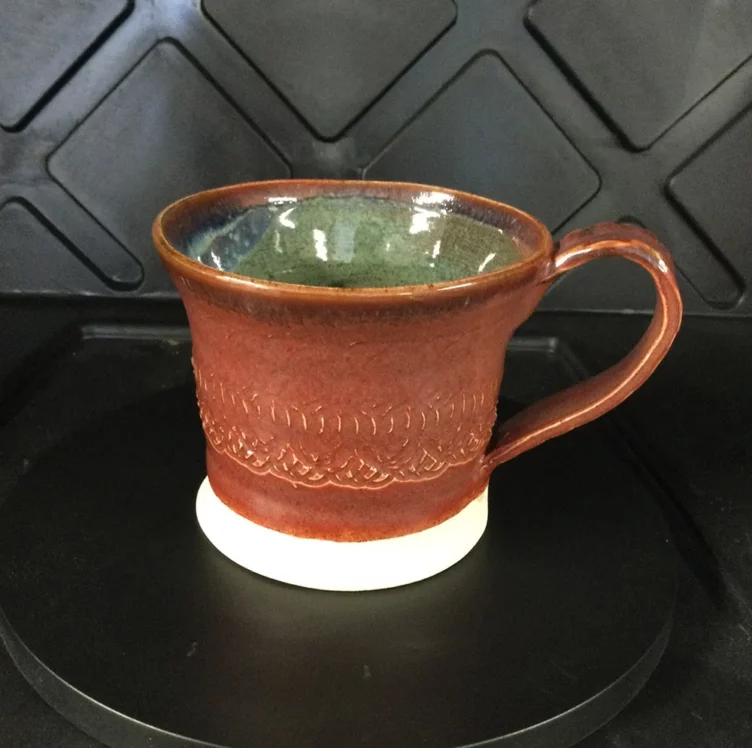 Small Red & Blue Mug