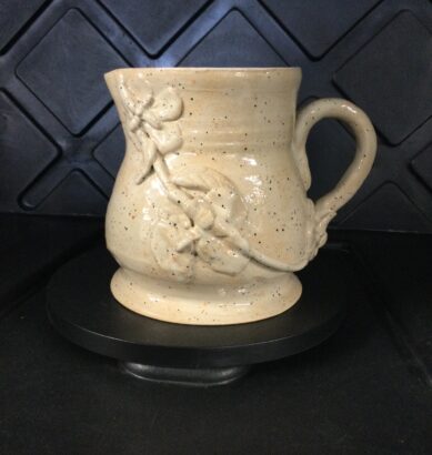 Medium Speckled Vanilla Dip Jug