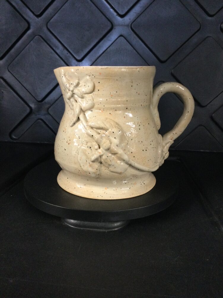 Medium Speckled Vanilla Dip Jug