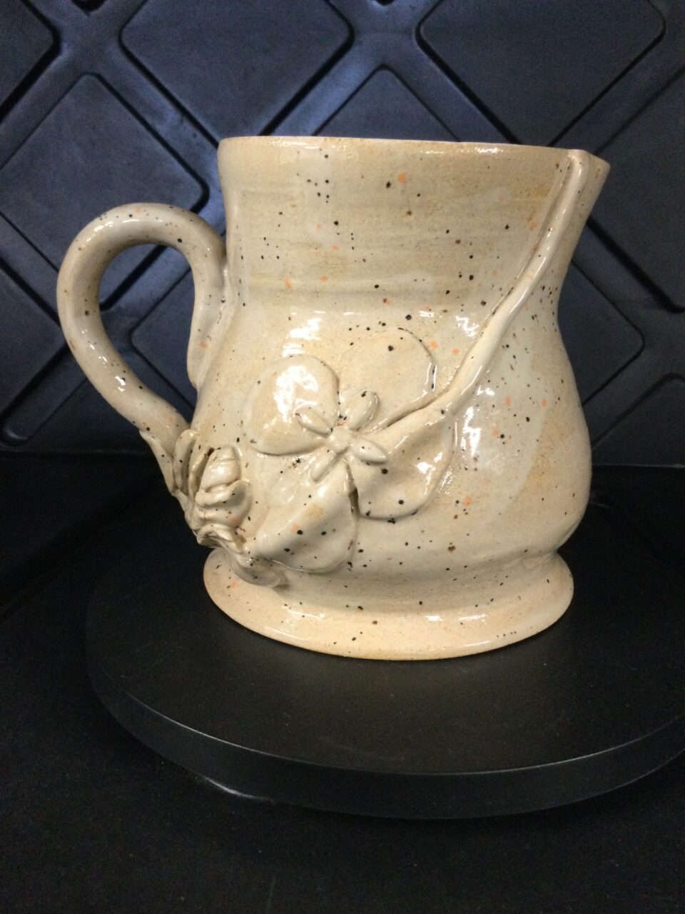 Medium Speckled Vanilla Dip Jug